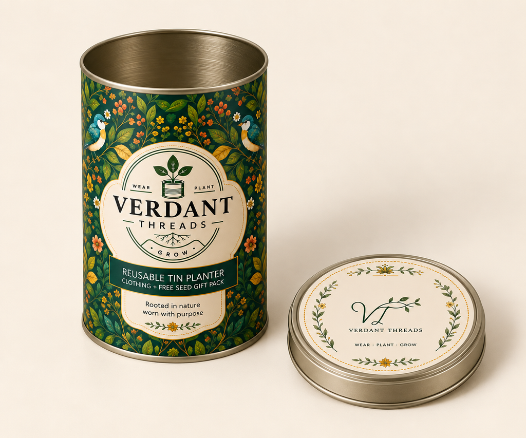 Tin Planter